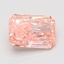 1.72 Ct. Fancy Vivid Pink Radiant Lab Grown Diamond