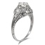 The Akane Ring, smalltop view on a hand