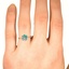 The Banbridge Ring, smallzoomed in top view on a hand