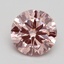 2.00 Ct. Fancy Intense Pink Round Lab Grown Diamond