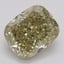 2.02 Ct. Fancy Brownish Yellow Cushion Diamond