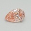 0.40 Ct. Fancy Vivid Pink Pear Lab Grown Diamond