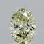 0.70 Ct. Fancy Yellow Oval Lab Grown Diamond