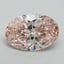 5.04 Ct. Fancy Intense Pink Oval Lab Grown Diamond