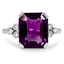 Art Deco Amethyst Vintage Ring