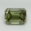 10.22 Ct. Fancy Vivid Green Emerald Lab Grown Diamond