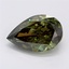 2.07 Ct. Fancy Vivid Green Pear Lab Grown Diamond