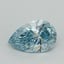 2.23 Ct. Fancy Vivid Greenish Blue Pear Lab Grown Diamond