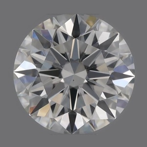 Round diamond — real photo