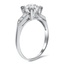 The Tosha Ring, smalltop view on a hand