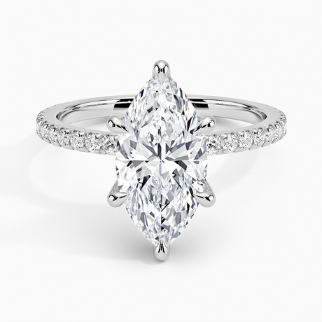 18K White Gold Sonora Perfect Fit Diamond Ring (1/3 ct. tw.)