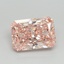 3.17 Ct. Fancy Vivid Pink Radiant Lab Grown Diamond