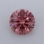 0.78 Ct. Fancy Vivid  Pink Round Lab Grown Diamond