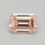 2.10 Ct. Fancy Intense Pink Emerald Lab Grown Diamond