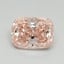 3.03 Ct. Fancy Vivid Pink Cushion Lab Grown Diamond