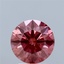 3.13 Ct. Fancy Deep Pink Round Lab Grown Diamond