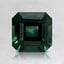 6.4x6.3mm Teal Asscher Montana Sapphire