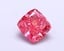 1.23 Ct. Fancy Vivid  Pink Cushion Lab Grown Diamond