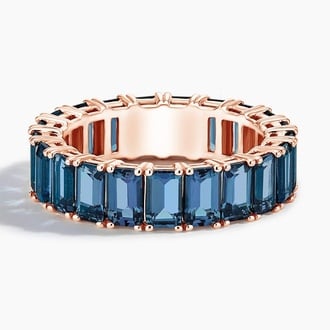 Eternity London Blue Topaz Cocktail Ring