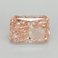 5.17 Ct. Fancy Vivid Pink Radiant Lab Grown Diamond