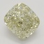 3.01 Ct. Fancy Light Brownish Yellow Cushion Diamond