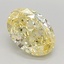 2.23 Ct. Fancy Intense Yellow Oval Lab Grown Diamond