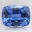 9.1x7.1mm Blue Cushion Sapphire