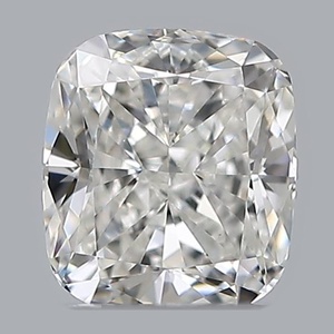 Cushion diamond — real photo