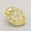 2.32 Ct. Fancy Intense Yellow Oval Lab Grown Diamond