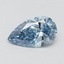 2.08 Ct. Fancy Vivid Blue Pear Lab Grown Diamond