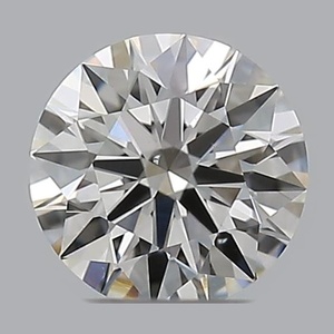 Round diamond — real photo