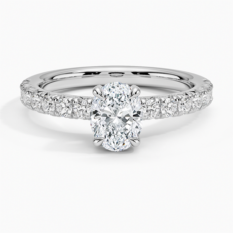 Petite Olympia Diamond Ring - Brilliant Earth