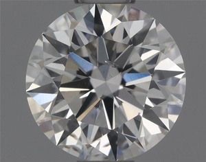 Round diamond — real photo