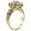 The Penryn Ring, smalltop view on a hand