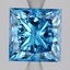3.08 Ct. Fancy Deep Blue Princess Lab Grown Diamond