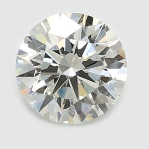 Round diamond — real photo