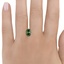2.11 Ct. Fancy Vivid Pacific Green Oval Lab Grown Diamond, smalladditional view 1