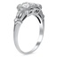 The Stirling Ring, smalltop view on a hand