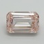 9.04 Ct. Fancy Pink Emerald Lab Grown Diamond