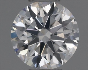 Round diamond — real photo