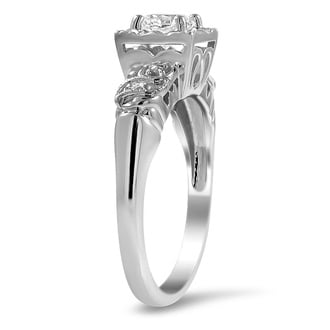 Custom Nimbus Diamond Ring