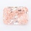 15.09 Ct. Fancy Vivid Pink Radiant Lab Grown Diamond