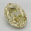 10.65 Ct. Fancy Yellow Oval Lab Grown Diamond