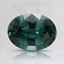7.8x5.9mm Teal Oval Montana Sapphire