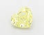 2.02 Ct. Fancy Intense Yellow Heart Lab Grown Diamond