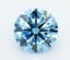 2.04 Ct. Fancy Vivid  Blue Round Lab Grown Diamond