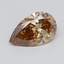 1.03 Ct. Fancy Light  Brown Pear Lab Grown Diamond