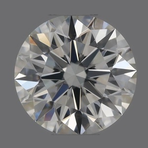Round diamond — real photo