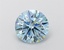 1.83 Ct. Fancy Vivid  Blue Round Lab Grown Diamond