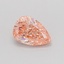 0.48 Ct. Fancy Vivid Pink Pear Lab Grown Diamond
